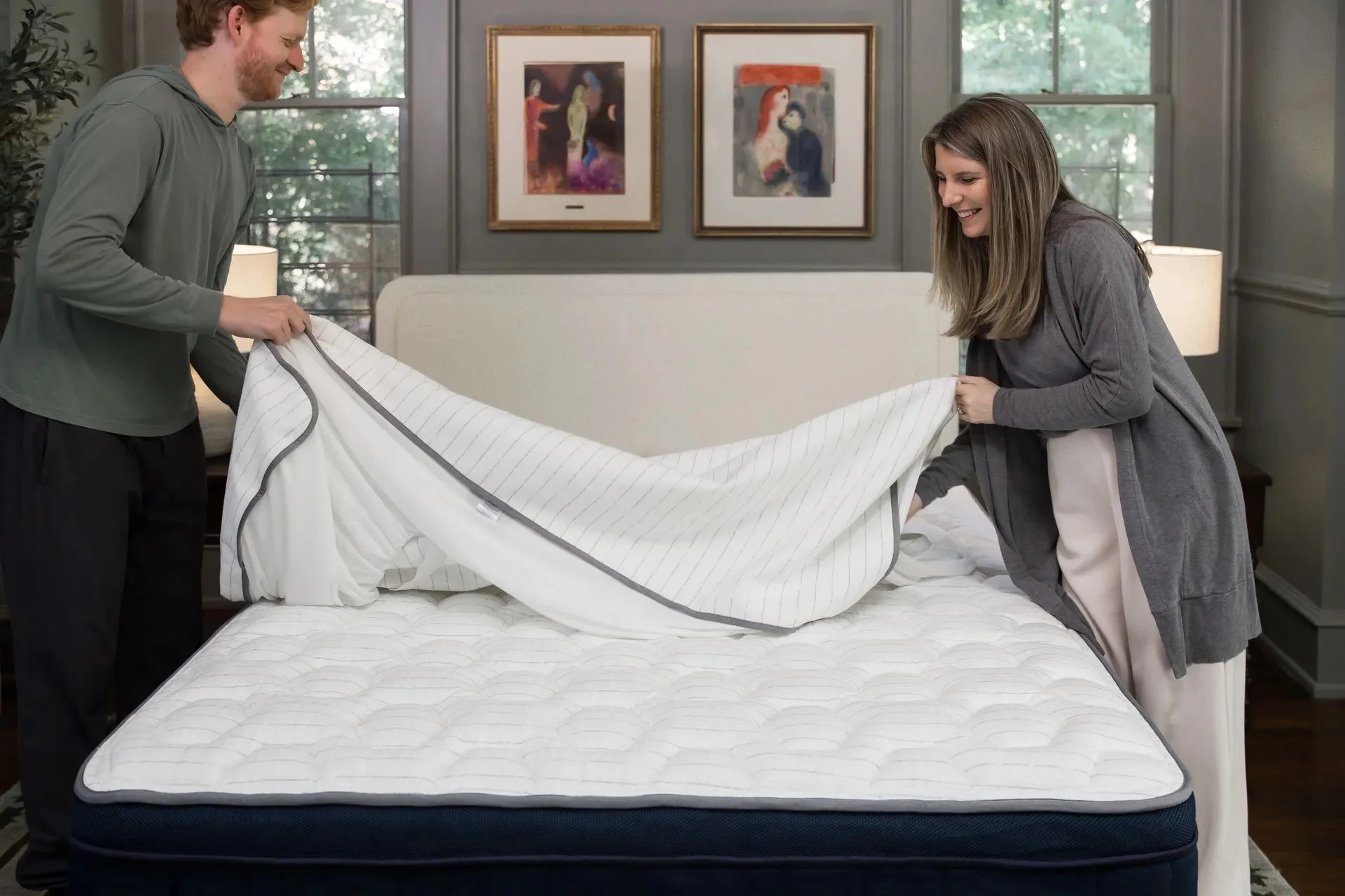 Dreamfit Grounding 5 Sided Mattress Protector - Image 2