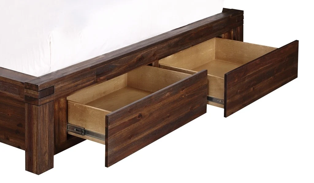 Modus Chalet Platform Brown Storage Bed - Image 3