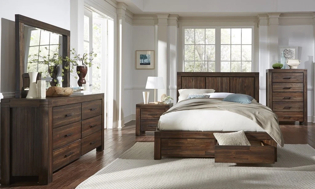 Modus Chalet Platform Brown Storage Bed - Image 8