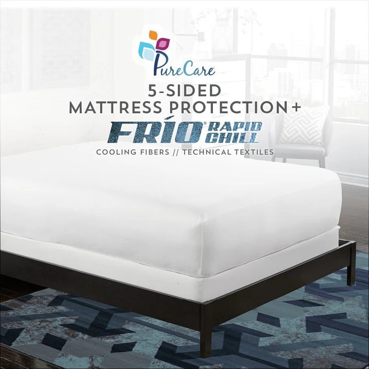 PureCare Frio five Sided Mattress Protector - Image 4