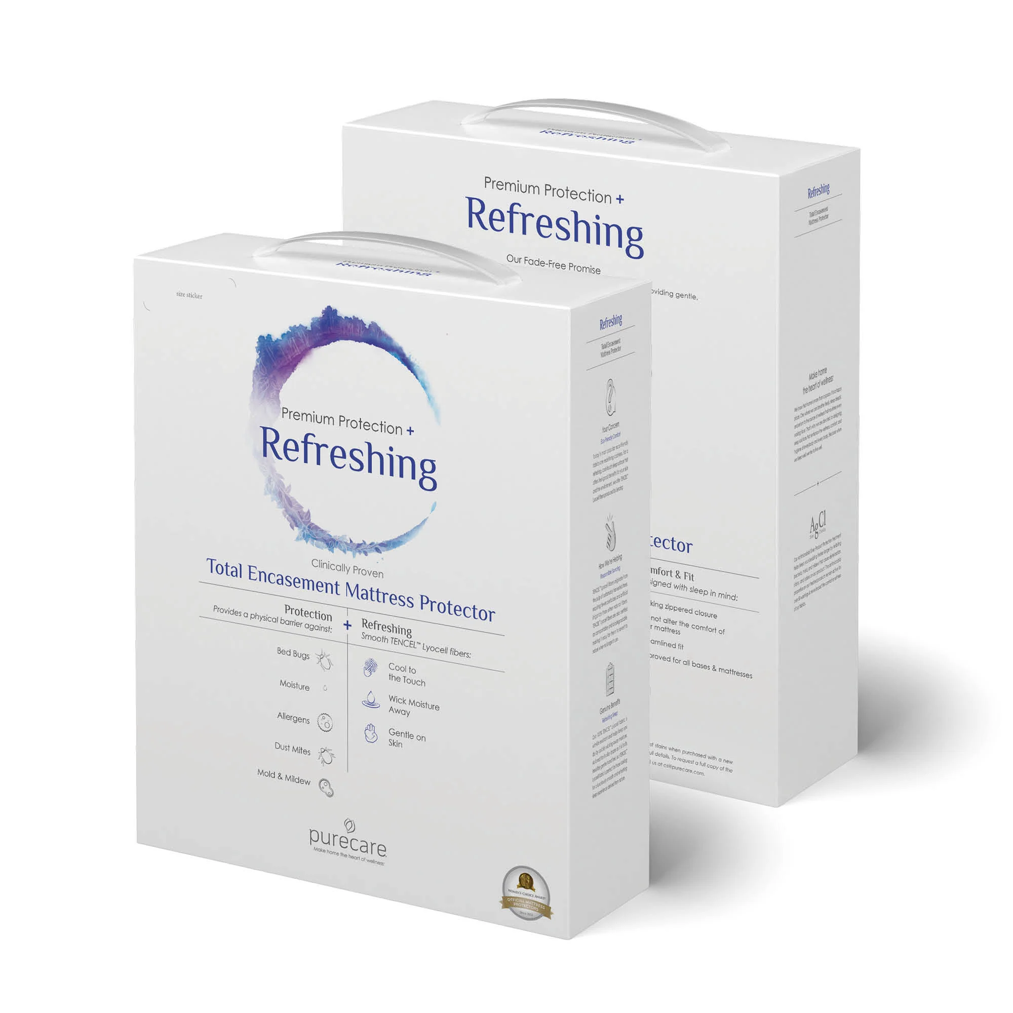 Purecare Tencel Total Encasement Mattress Protector