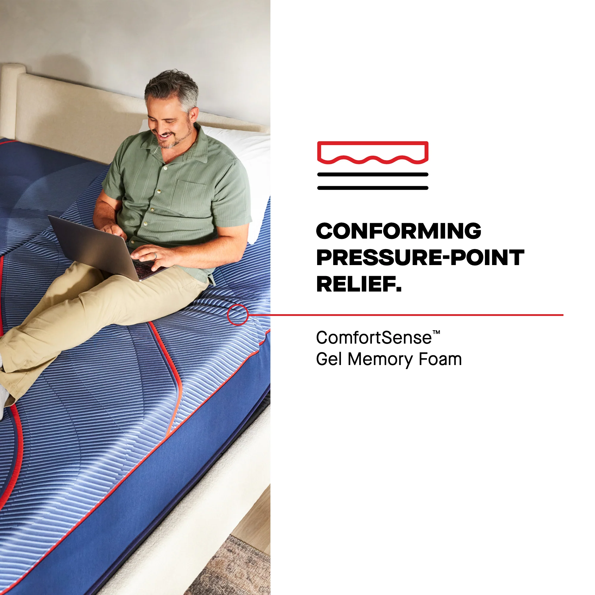 Sealy Posturepedic Elite HPoint2 Hybrid Firm Mattress - Image 6