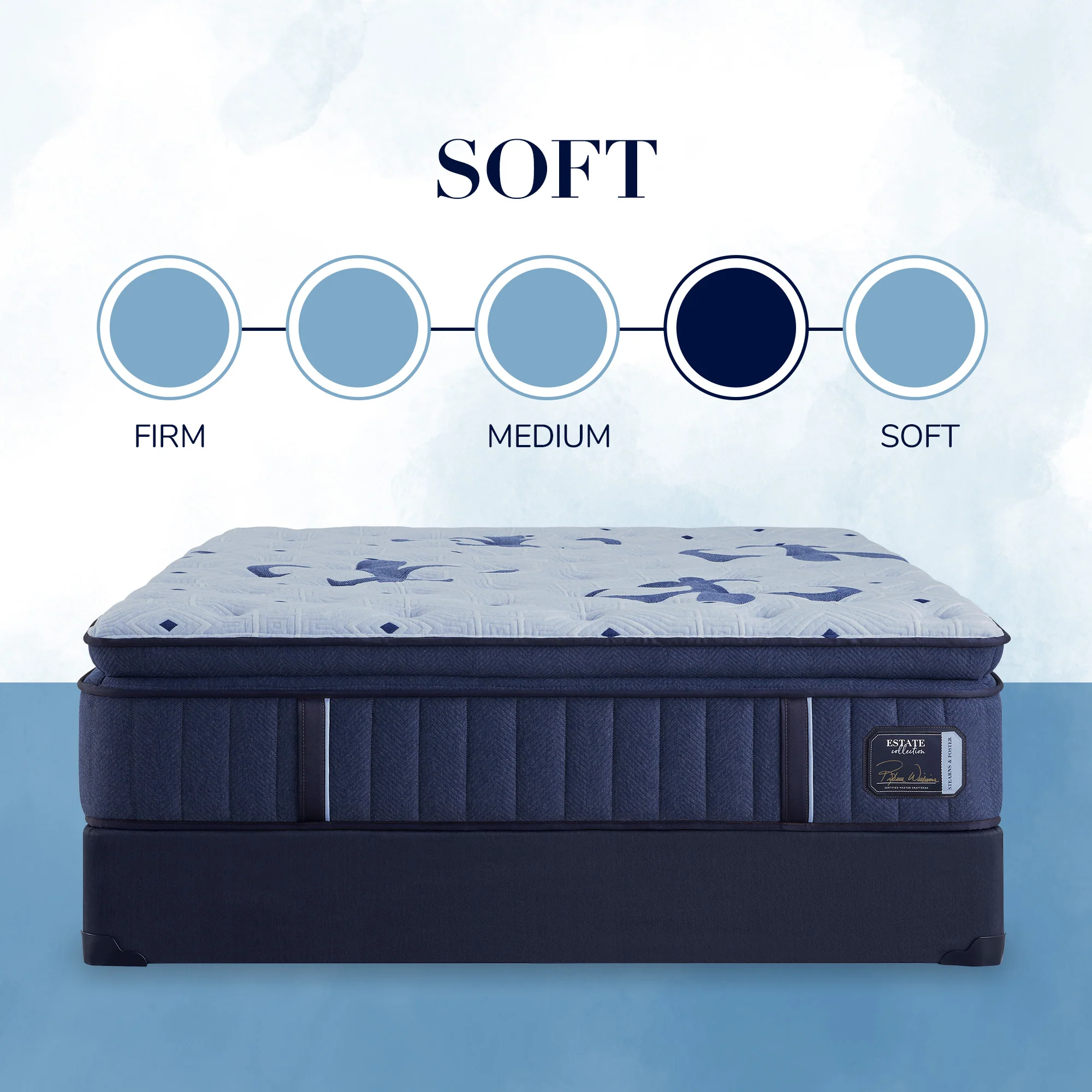 Stearns & Foster Estate – Soft Euro Pillow Top - Image 3